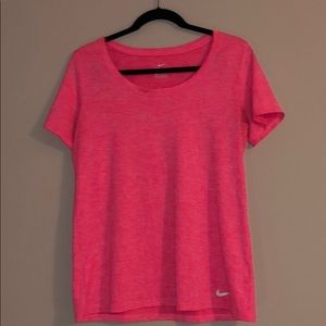 Pink Nike Dry Fit Shirt